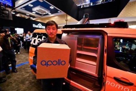 百度無人駕駛物流車完成首次跨洋接力運送，覆蓋全物流場景