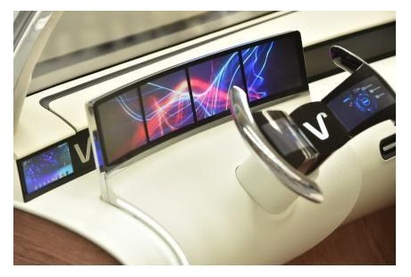 維信諾概念車載暢想無(wú)人駕駛新方向！