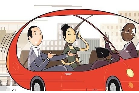 高速攔截?zé)o人駕駛！車主坐在后排拍視頻：該睡覺就睡覺
