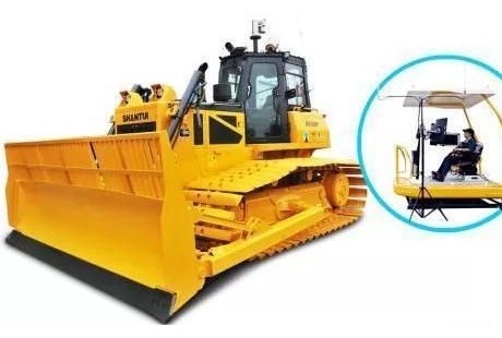 擁抱5G時代，山東衛(wèi)視深度報道無人駕駛推土機！