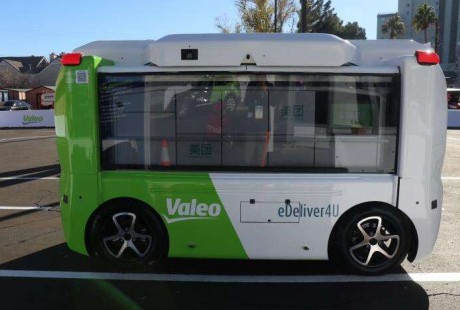 一次送餐17份 美團(tuán)無(wú)人駕駛送餐車將亮相CES