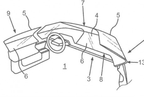 或?yàn)橥耆詣?dòng)駕駛車輛專屬 奧迪申請環(huán)抱車廂專利
