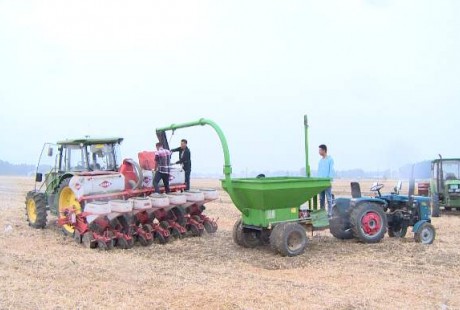 北斗導(dǎo)航無(wú)人駕駛 鄧州高粱種植用上“黑科技”