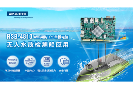 研華基于RK3568星品，為無人船水質(zhì)監(jiān)測(cè)護(hù)航