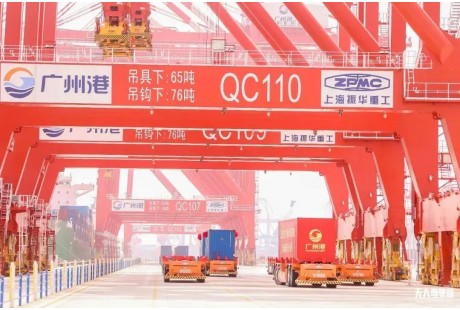 158臺！國內(nèi)單一碼頭最大規(guī)模IGV車隊誕生