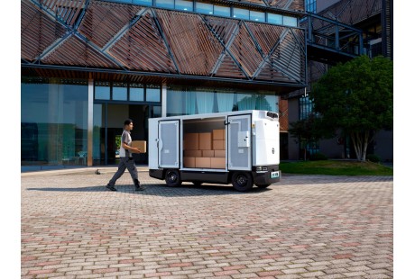 圖達通雙激光雷達加持九識無人車！開辟物流新紀元