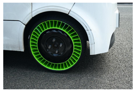 費曼科技非充氣輪胎助力京東無人物流車