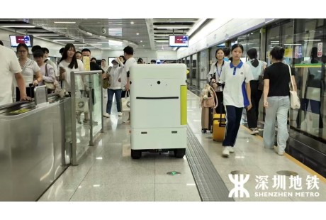 圖達(dá)通「靈雀」賦能深圳地鐵物流機(jī)器人，打通配送“最后一公里”！